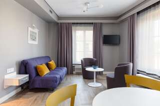 Апартаменты Somnia Apartments Вильнюс Двухместный номер с 1 кроватью-11
